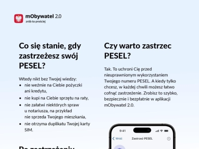 Usługa Zastrzeż PESEL  - zdjęcie2