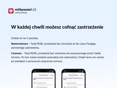 Usługa Zastrzeż PESEL  - zdjęcie3