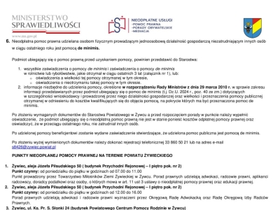 LISTA JEDNOSTEK NIEODPŁATNEGO PORADNICTWA - zdjęcie1