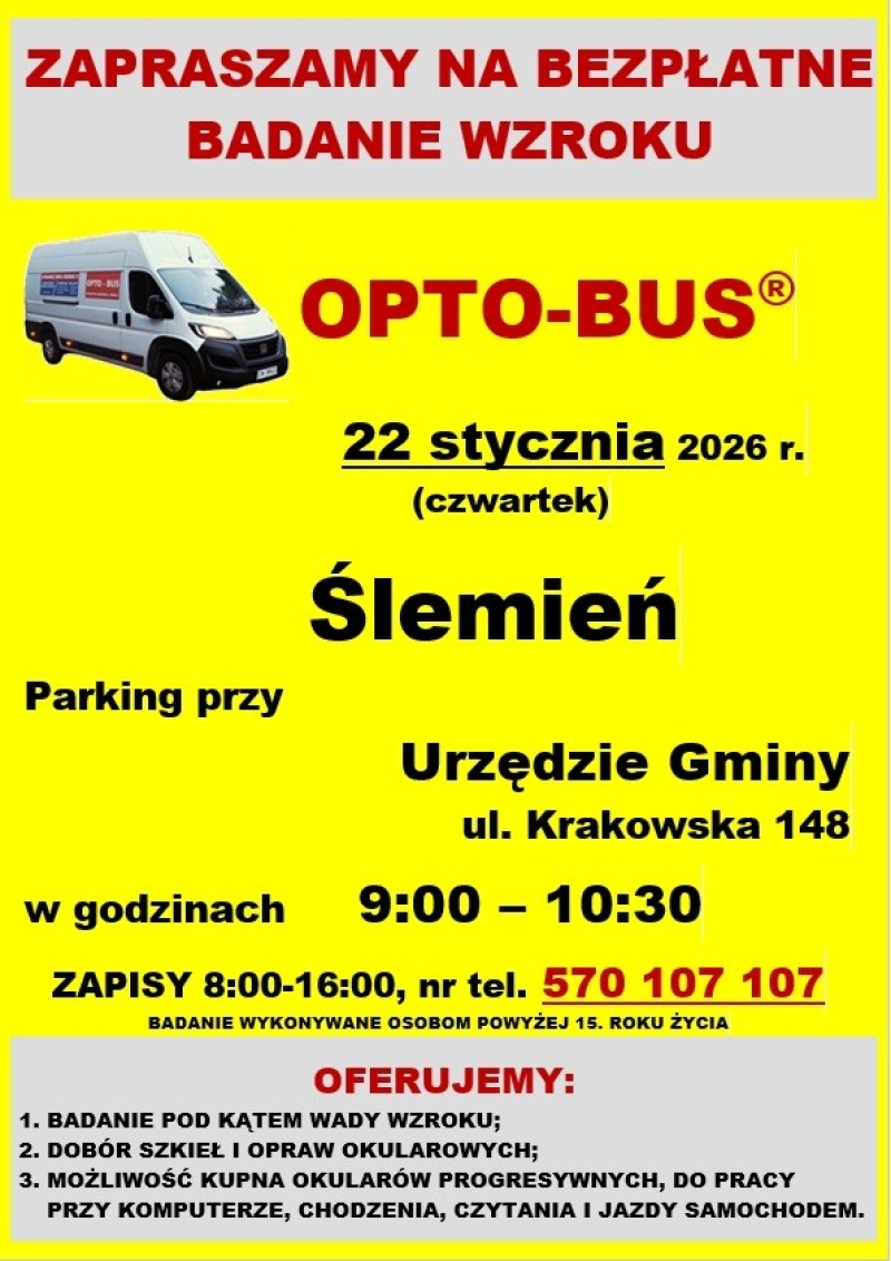 Bezpłatne badanie wzroku