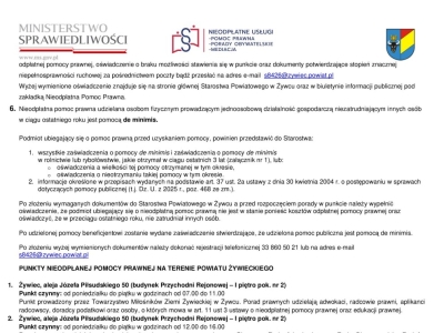 Nieodpłatna Pomoc Prawna - zdjęcie1