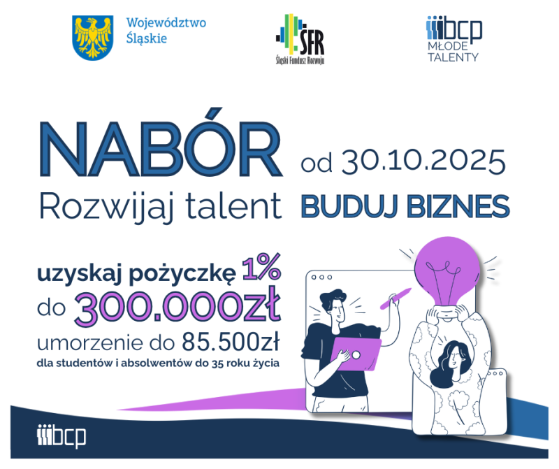 Ruszył nabór ciągły do Funduszu Inwestycji w Młode Talenty – Pożyczka z dotacją!